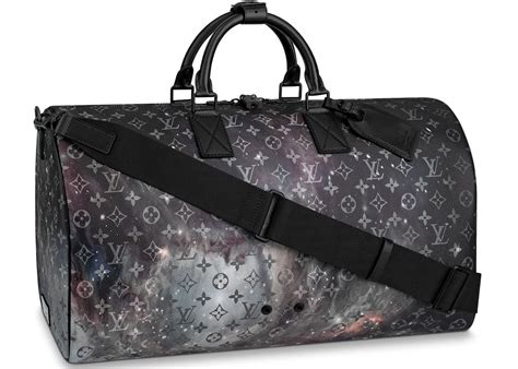 LOUIS VUITTON Monogram Galaxy Keepall Bandouliere 50